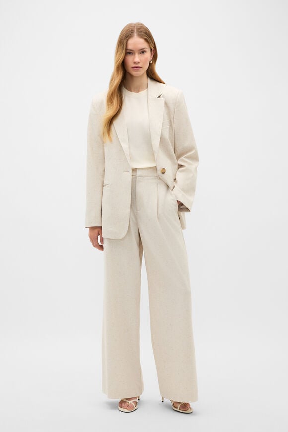 High Rise Nep Pant  Coconut Cream  hi-res