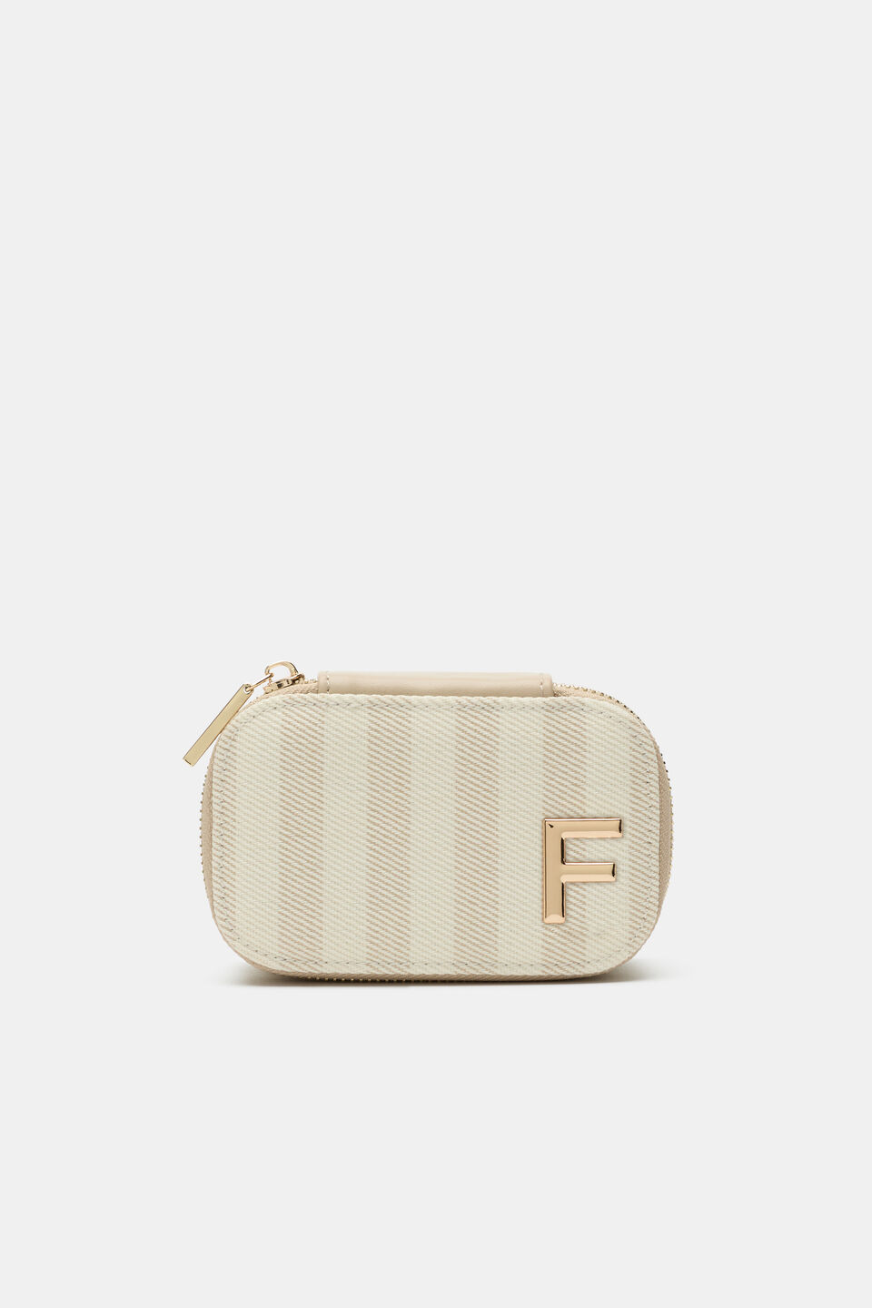 Initial Mini Jewellery Case  F