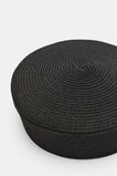 Pillbox Hat  Black  hi-res