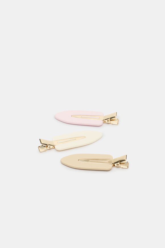 Hair Clips Pack  Petal Pink  hi-res
