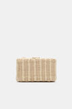 Rattan Box Clutch  Natural  hi-res