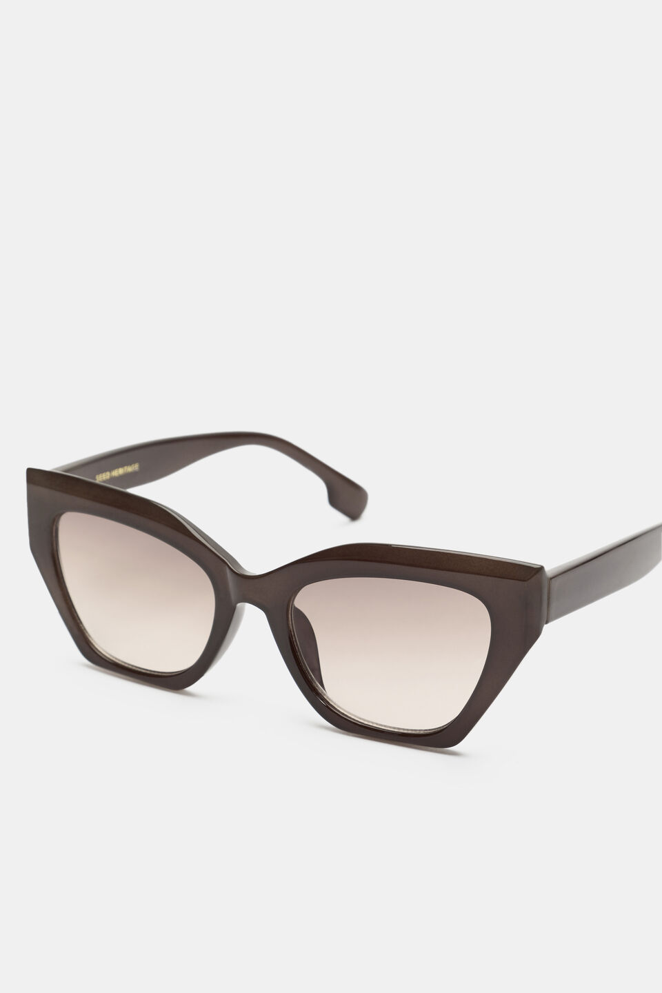 Julia Cateye Sunglasses  Dark Espresso