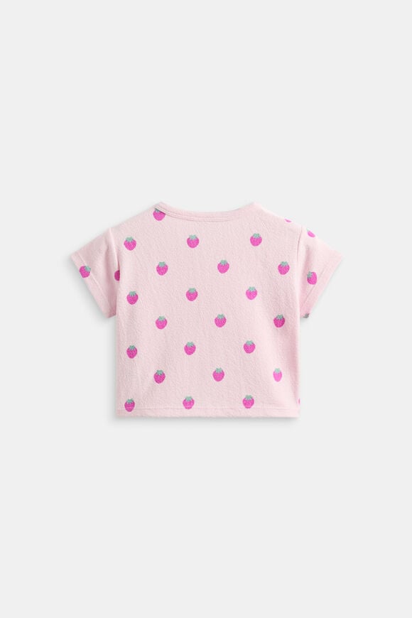 Strawberry Boxy Tee  Musk  hi-res