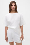 Core Linen Relaxed Tee  Whisper White  hi-res