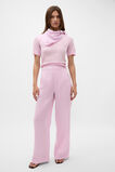 Sheer Knit Tee  Petal Pink  hi-res