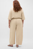 Textured Twill Balloon Pant  Warm Sand  hi-res