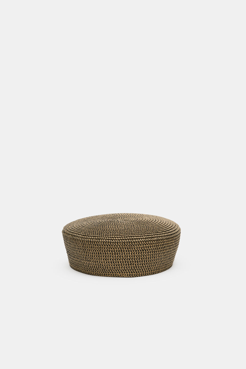 Pillbox Hat  Natural Multi