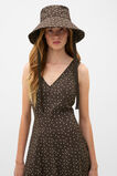 Fabric Bucket Hat  Dark Espresso Spot  hi-res