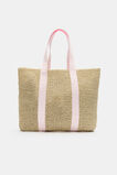 Logo Woven Tote  Petal Pink  hi-res