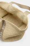 Logo Woven Tote  Warm Sand  hi-res