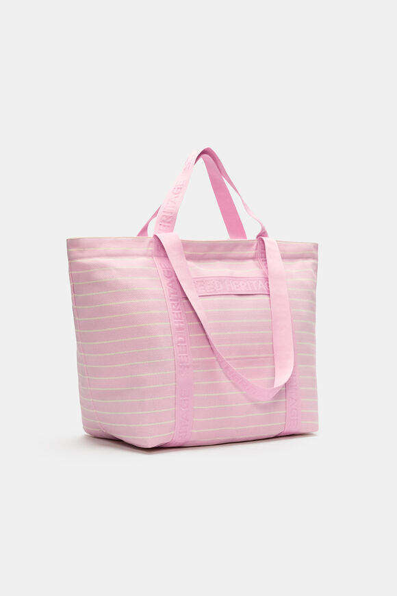 Seed Overnight Bag  Petal Pink Stripe  hi-res