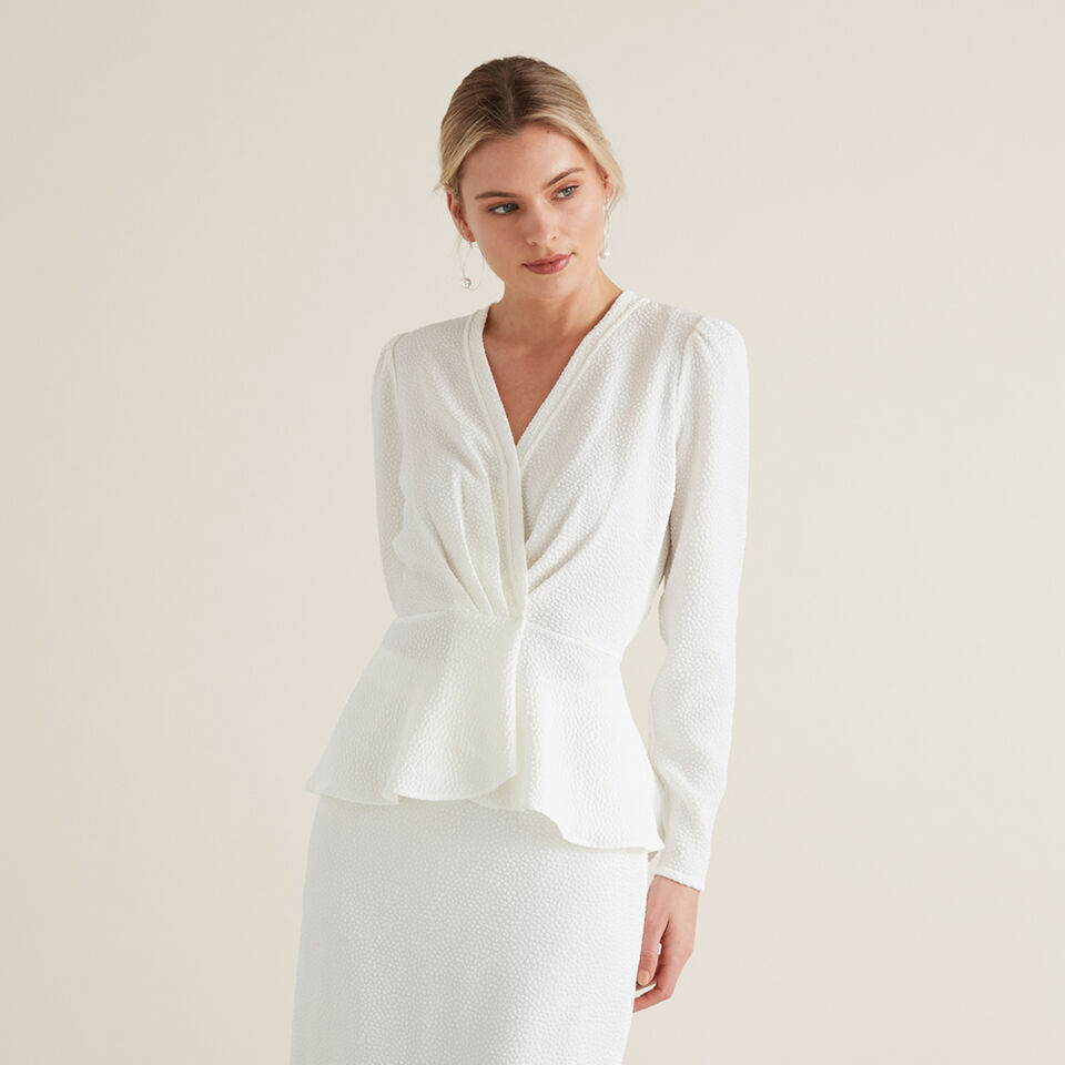 Cross Front Blouse  