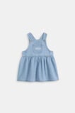 Core Logo Pinafore  Light Wash  hi-res
