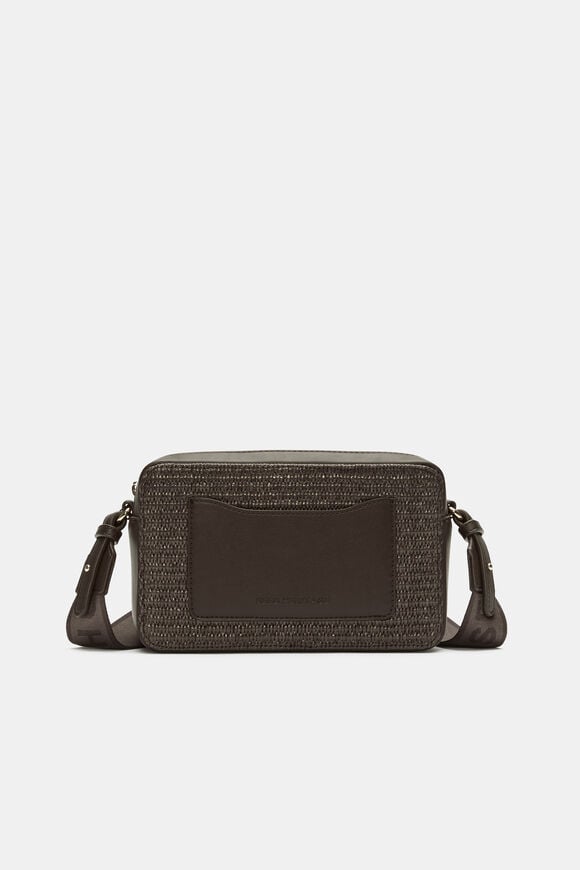 Textured Camera Bag  Dark Espresso  hi-res