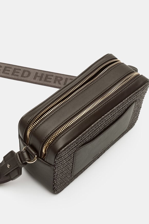 Textured Camera Bag  Dark Espresso  hi-res