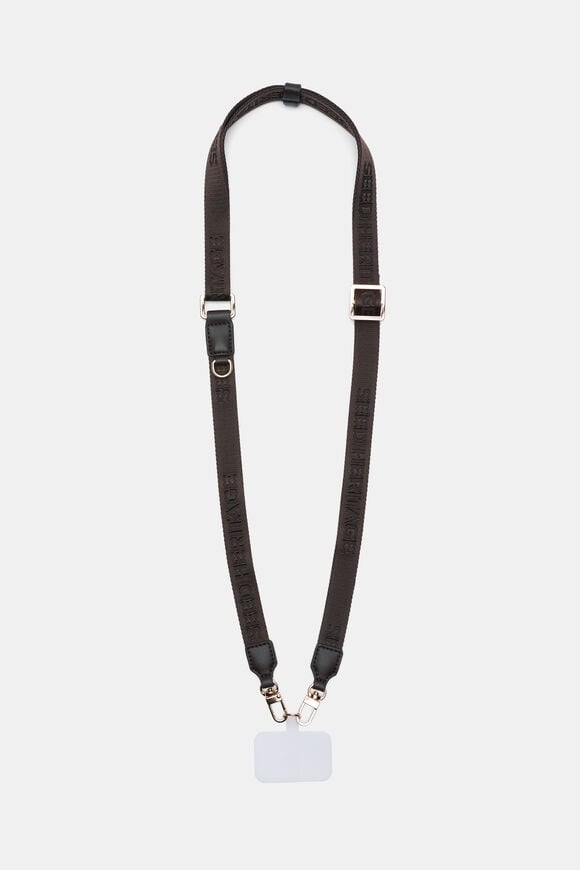 Seed Logo Phone Strap  Dark Espresso  hi-res