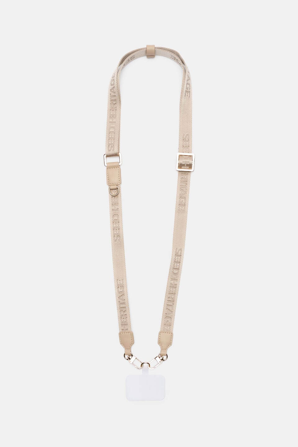 Seed Logo Phone Strap  Warm Sand