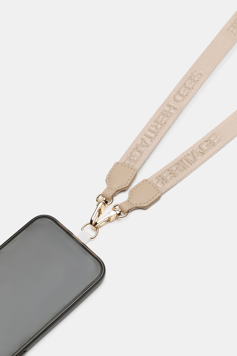Seed Logo Phone Strap  Warm Sand