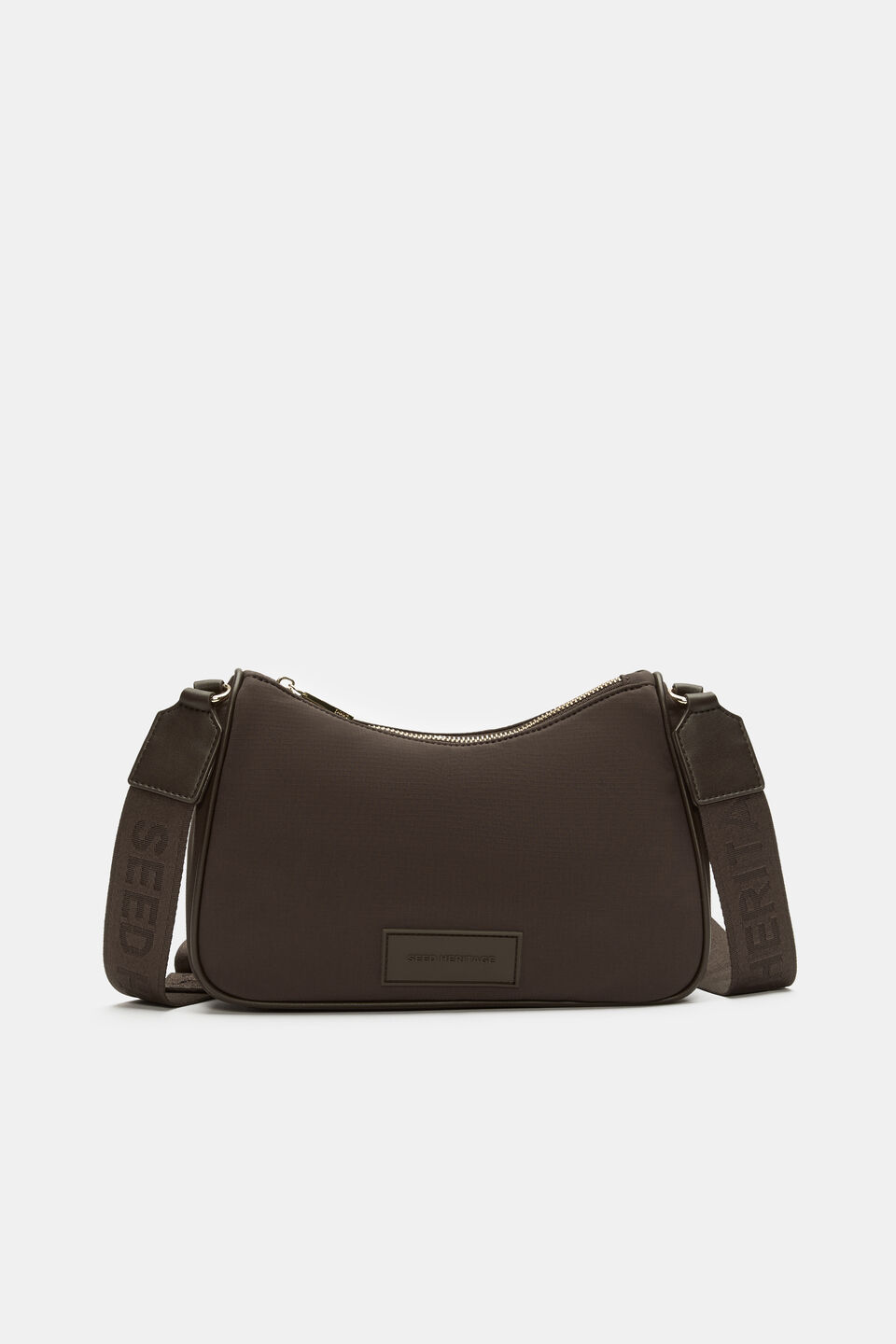 Tech Essential Crossbody Bag  Dark Espresso