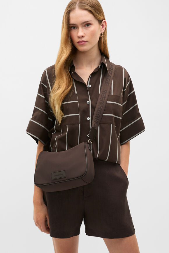 Tech Essential Crossbody Bag  Dark Espresso  hi-res