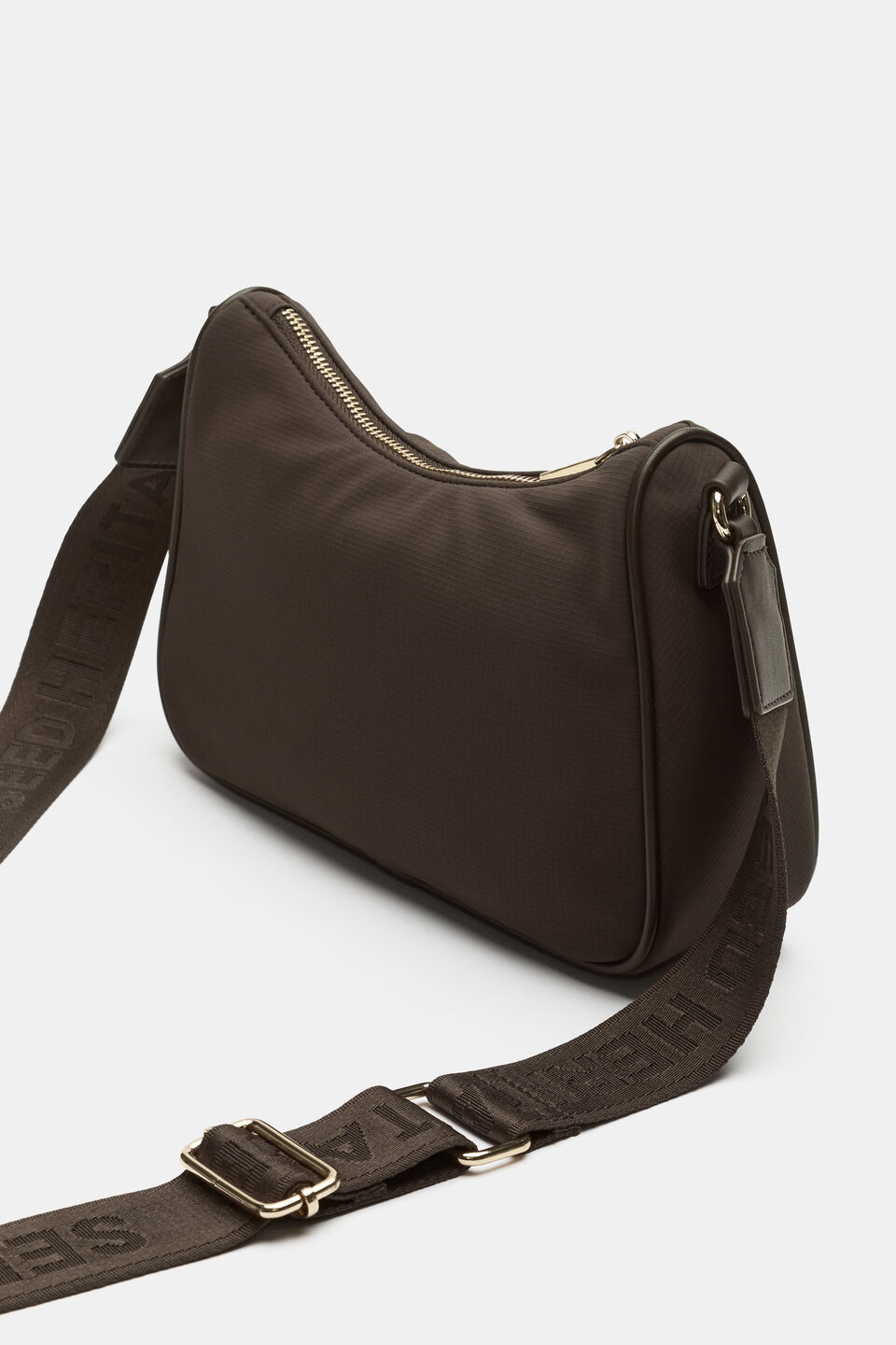 Tech Essential Crossbody Bag  Dark Espresso