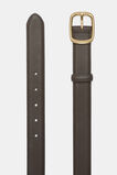 Charlotte Leather Belt  Chocolate Gold  hi-res