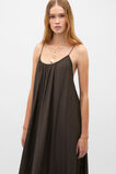 Crinkle Lace Full Maxi Dress  Dark Espresso  hi-res