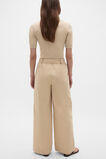 Contrast Belt Pant  Warm Sand  hi-res