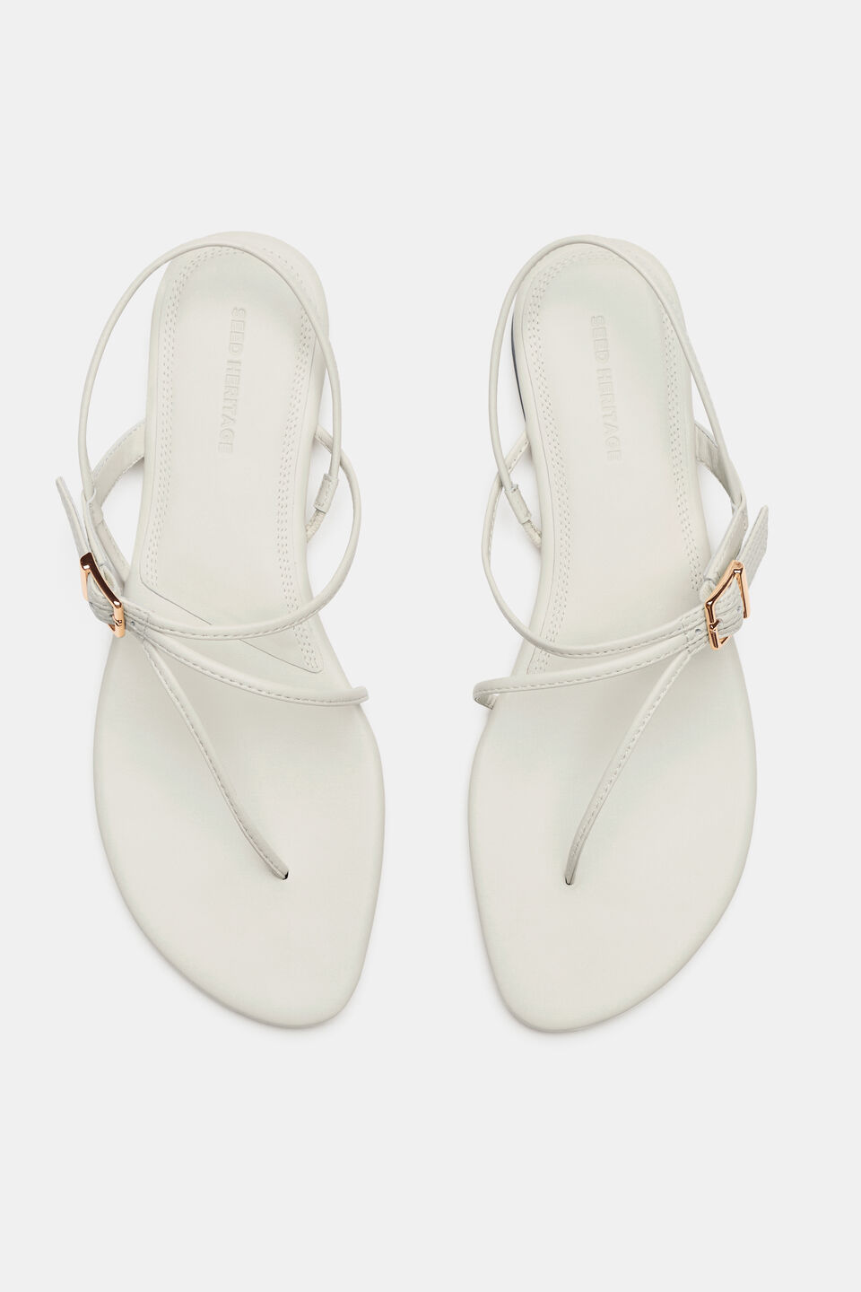 Tilly Fine Strap Sandal  Cream