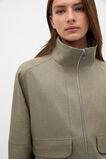 Nep Weave Bomber Jacket  Caper  hi-res