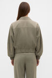 Nep Weave Bomber Jacket  Caper  hi-res