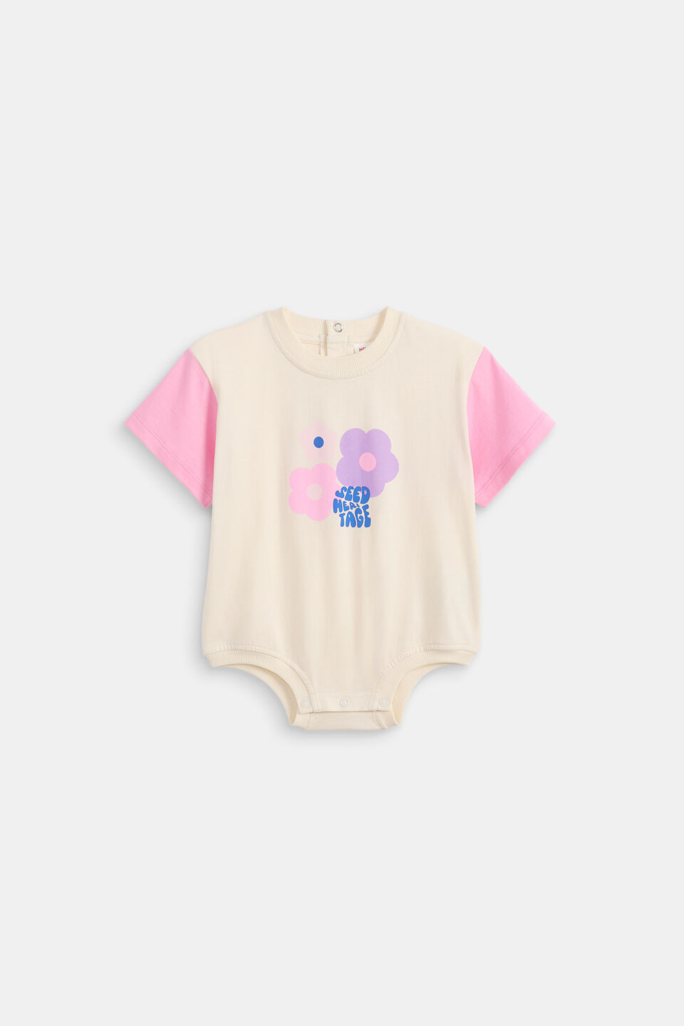 Flower Bodysuit  Buttercream
