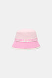 Colourblock Bucket Hat  Pink Multi  hi-res