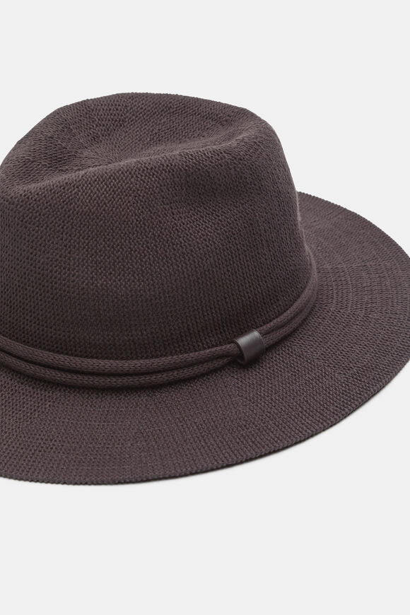 Knit Fedora  Dark Espresso  hi-res