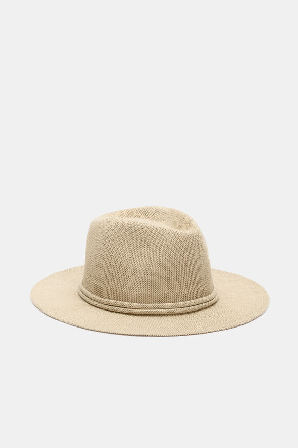 Knit Fedora  Warm Sand  hi-res