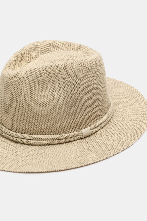 Knit Fedora  Warm Sand  hi-res