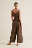 Shirred Waist Jumpsuit    hi-res