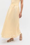 Cutwork Midi Skirt  Shortbread  hi-res
