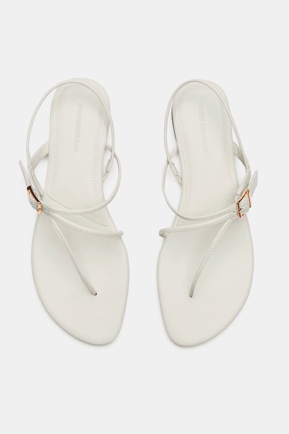 Tilly Fine Strap Sandal  Cream
