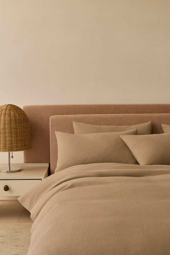 Mila Queen Duvet Cover  Rye  hi-res