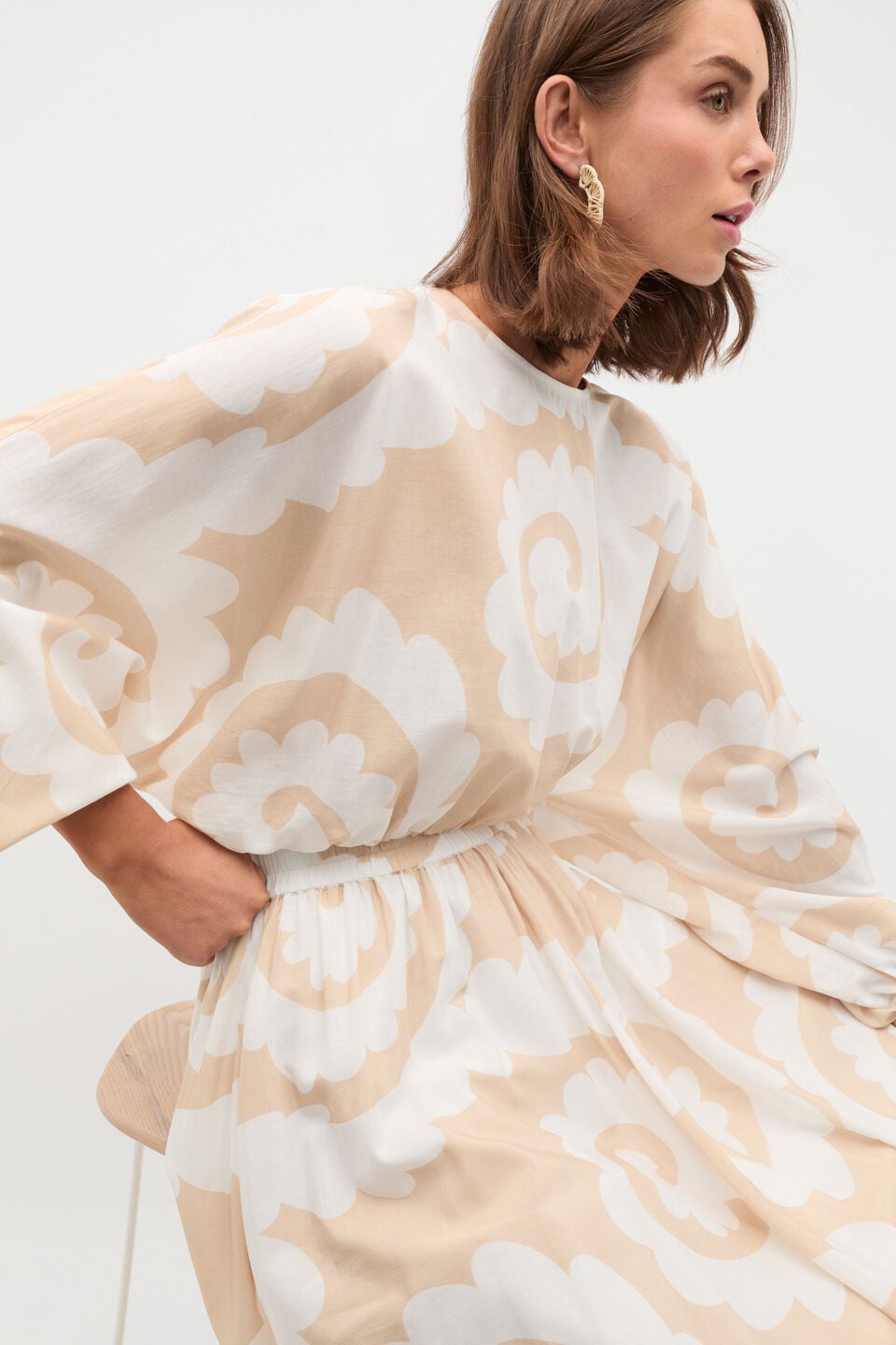 Retro Swirl Blouse  Retro Swirl