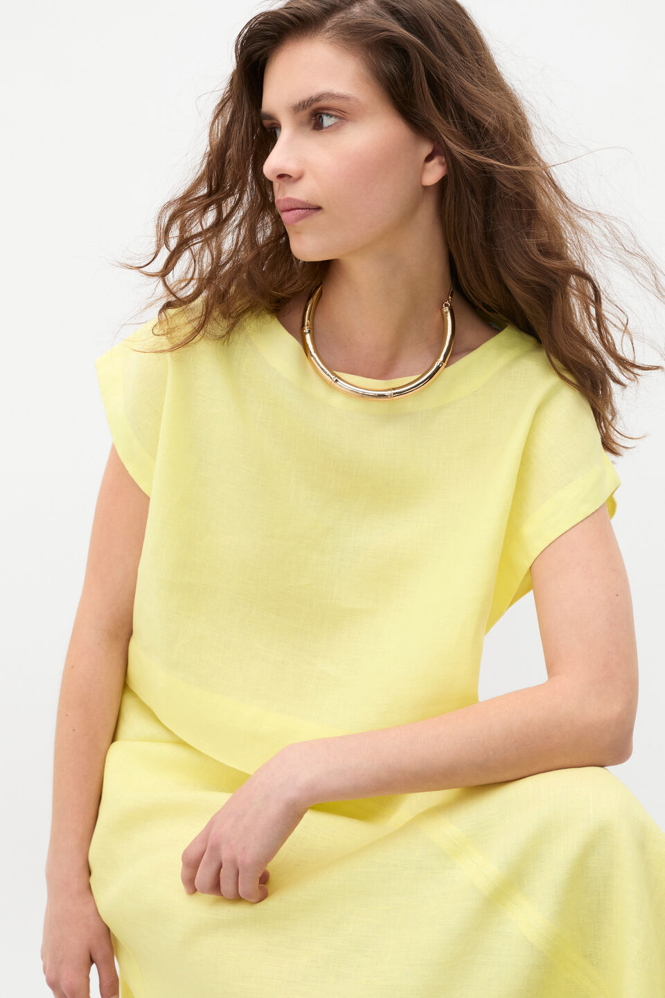 Bamboo Choker  Gold