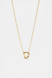 Bubble Letter Necklace  D  hi-res