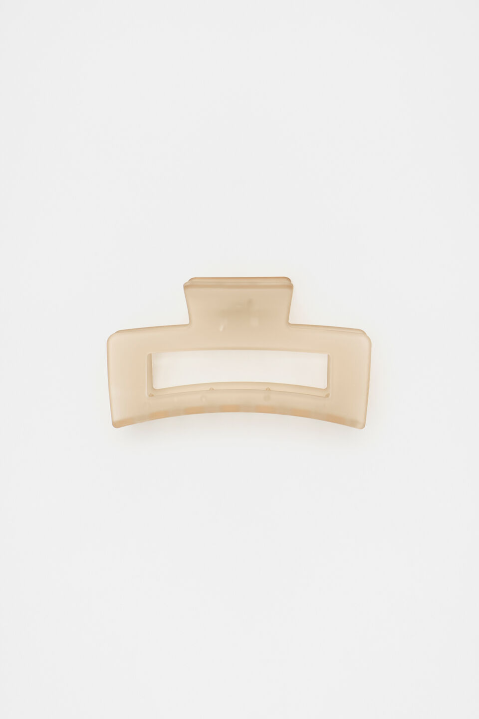 Rectangle Hair Claw  Rye