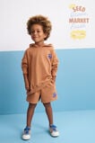 Bubble Logo Track Short  Nutmeg  hi-res