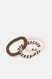 Bead Hair Elastic Set  Petal Pink  hi-res