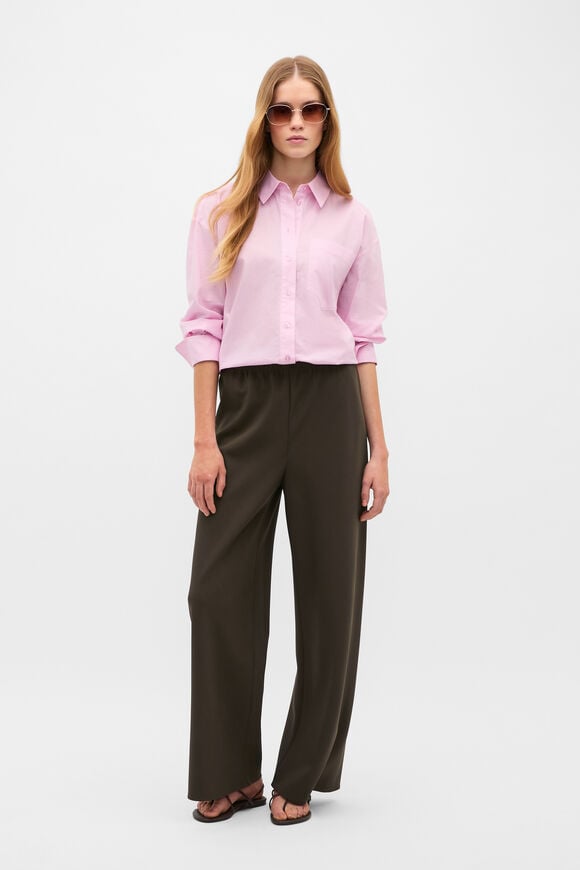 Lightweight Cotton Classic Shirt  Petal Pink  hi-res