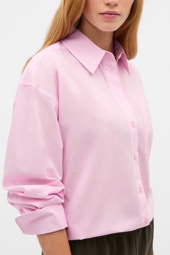 Lightweight Cotton Classic Shirt  Petal Pink  hi-res