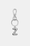 Silver Initial Keyring  Z  hi-res