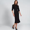 Jacquard Fishtail Dress    hi-res